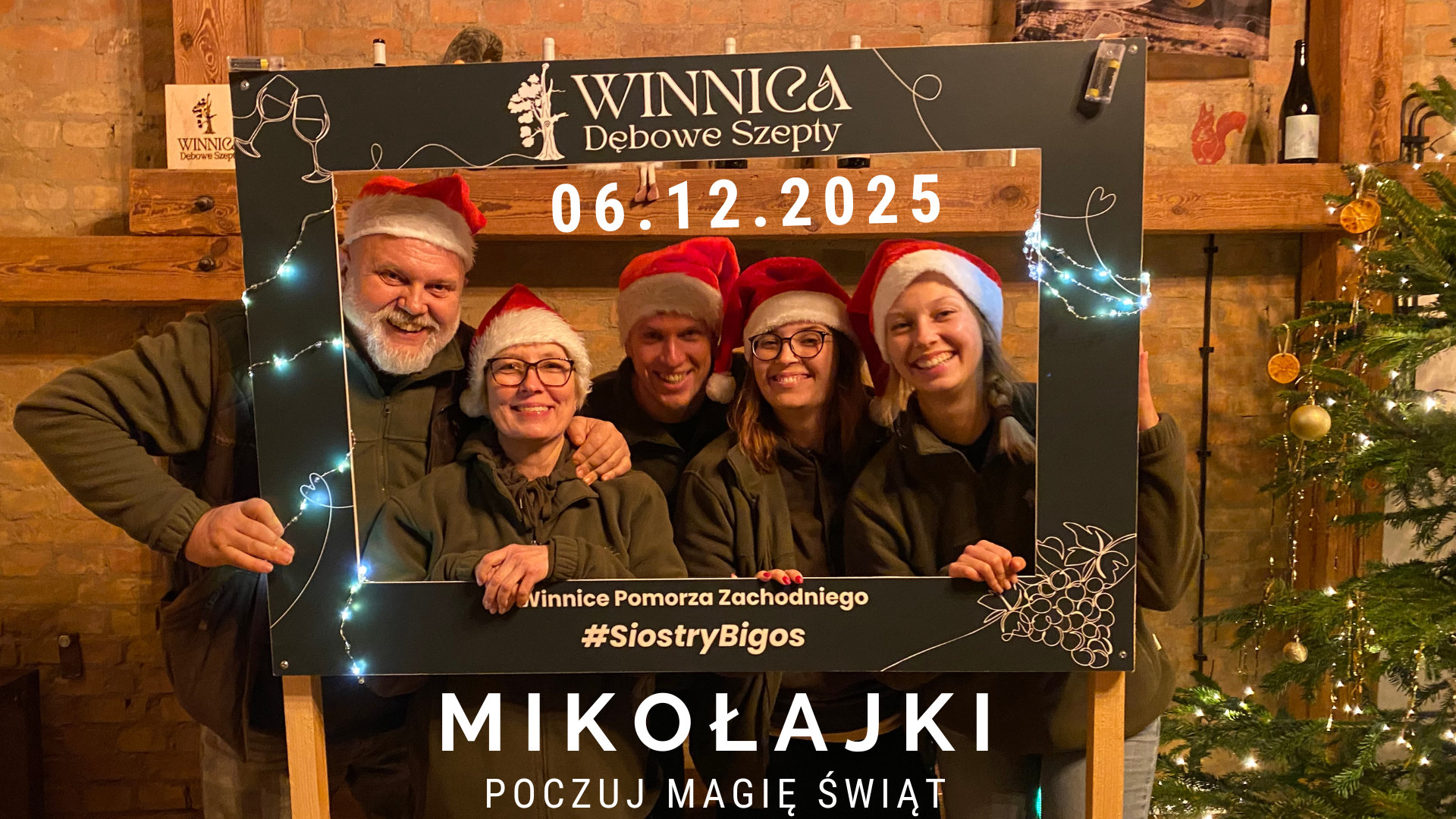 Mikołajki w Winnicy Dębowe Szepty - Święta