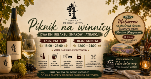 malowanie na winnicy Dębowe Szepty malowanie na winnicy Dębowe Szepty